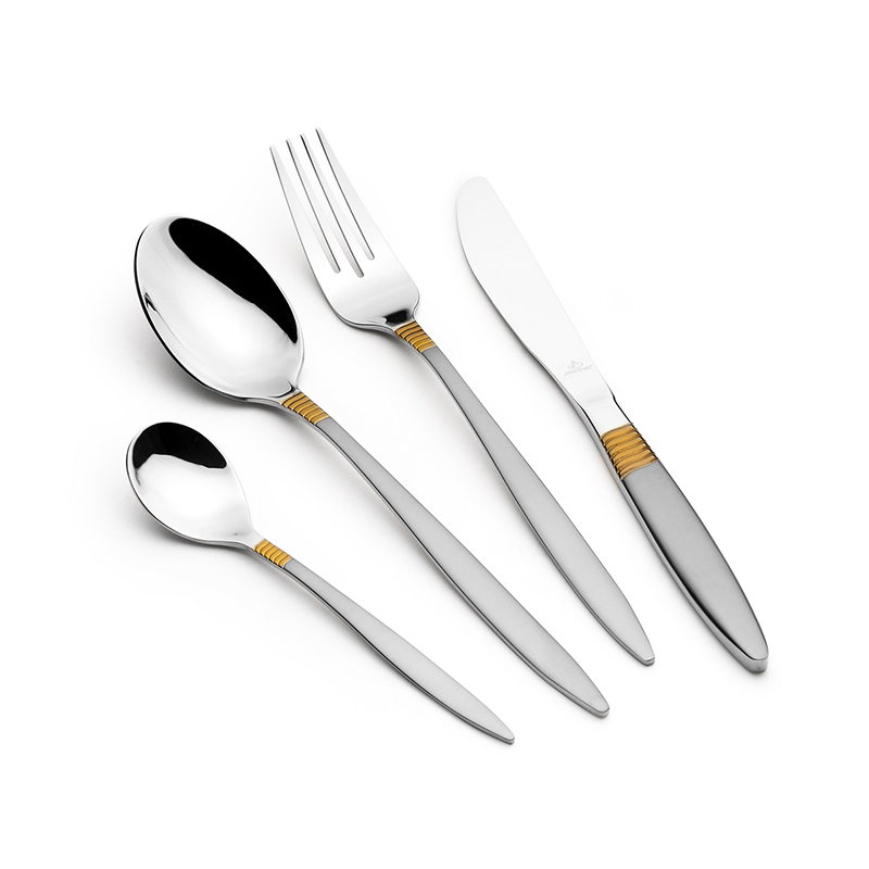 سرویس قاشق و چنگال 26 پارچه عرشیا مدل TM333GS-3463