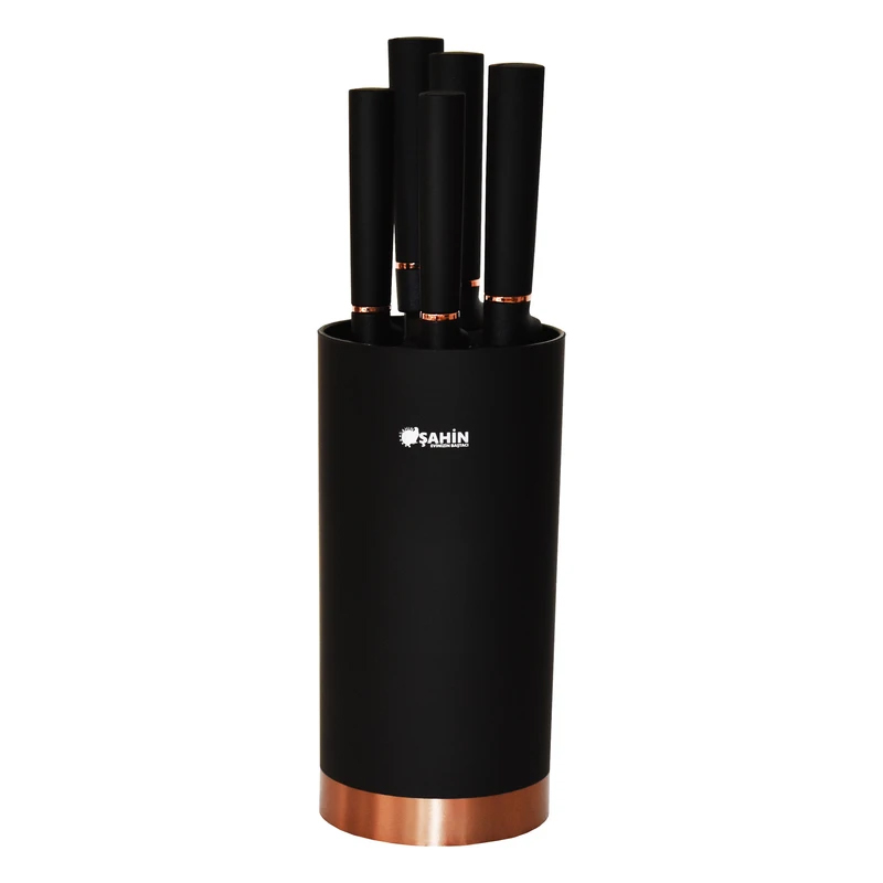 سرویس 6 پارچه چاقو استند دار شاهین SHN 1034