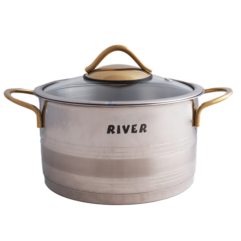 قابلمه استیل ریور River سایز 18 سانتیمتر